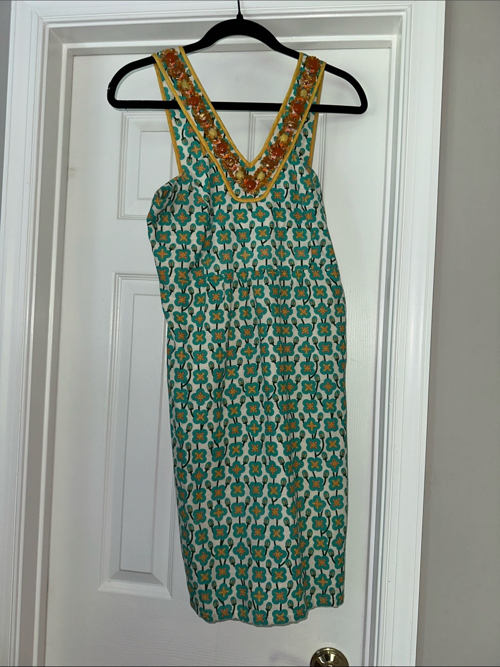 JADE Melody Tam linen blend dress